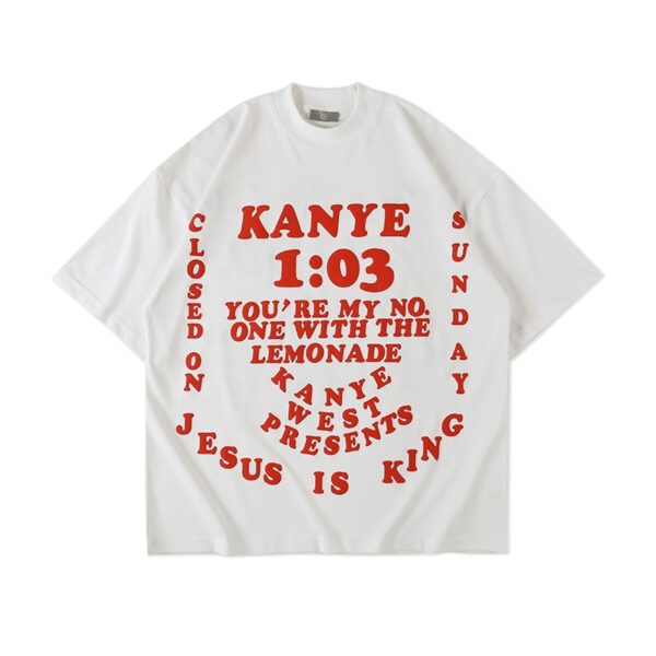 Kanye West Jesus is King White T-Shirt